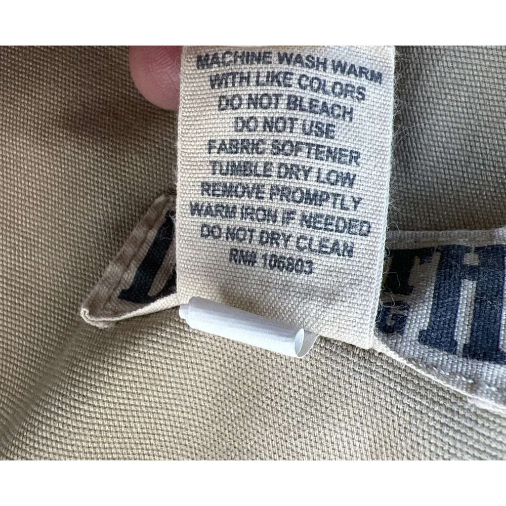 Duluth Trading Mens Pants 44x30 Tan Coolmax Flex Firehose Cargo Stretch Workwear